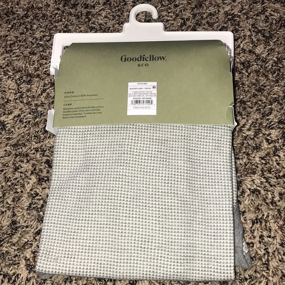 🐠Goodfellow & Co Mens Thermal Rib Knit Base Layer Long Sleeve Tee | NWT - Picture 4 of 5